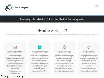 web.foreninglet.dk
