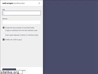 web.scraper.workers.dev