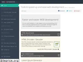 web2generators.com