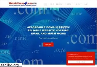 webaddress4less.com