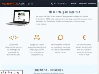 webagentur-klostermann.de