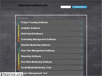webanalyticsoftware.com
