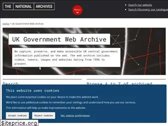 webarchive.nationalarchives.gov.uk