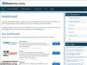 webbhotelllista.se