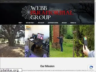 webbparanormalgroup.com