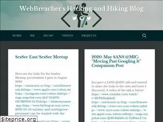 webbreacher.com