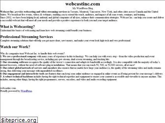 webcastinc.com