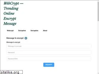 webcrypt.org