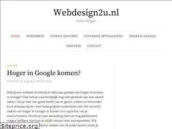 webdesign2u.nl