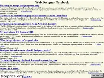 webdesignernotebook.com