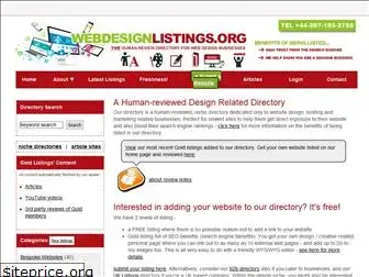 webdesignlistings.org