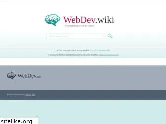 webdev.wiki