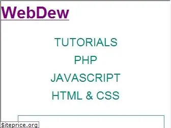 webdew.tech