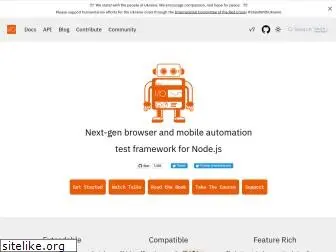 webdriver.io