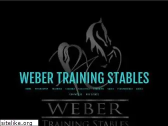 webertrainingstables.com