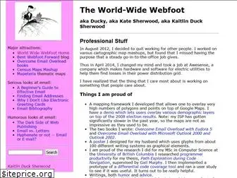 webfoot.com