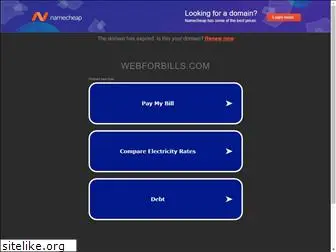 webforbills.com