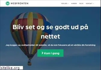 webfronten.dk