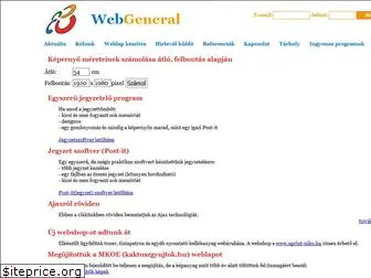 webgeneral.hu