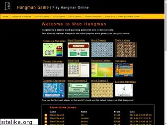 webhangman.com