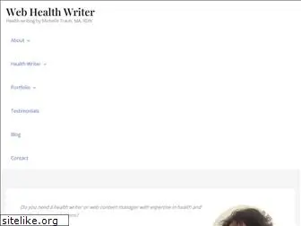 webhealthwriter.com