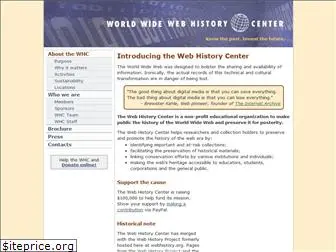 webhistory.org