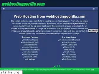 webhostinggorilla.com