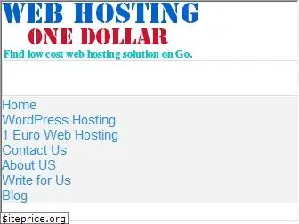 webhostingonedollar.com