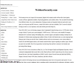 webhostsecurity.com