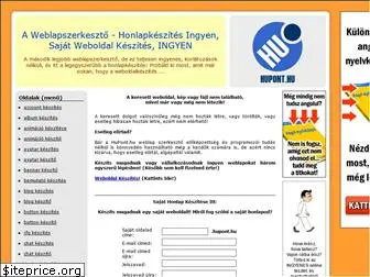 weblap-keszitese-ingyen.hupont.hu thumbnail