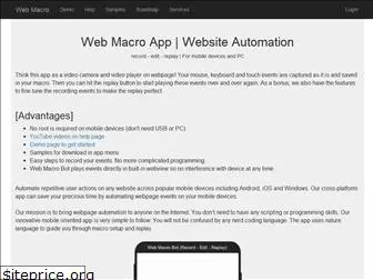 webmacro.app