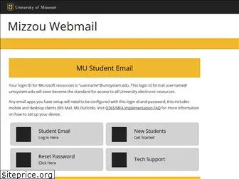 webmail.mizzou.edu