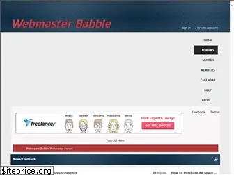 webmasterbabble.com