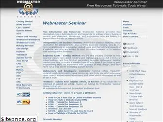 webmasterseminar.com