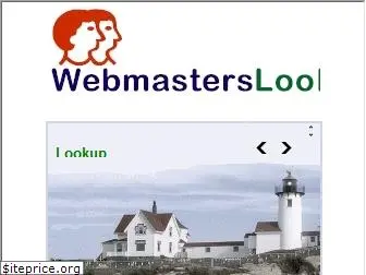 webmasterslookup.com
