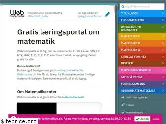 webmatematik.dk