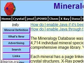 webmineral.com