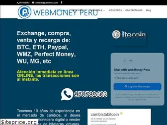 webmoneyperu.com