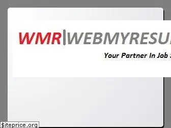 webmyresume.com