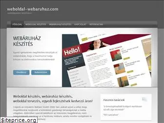 weboldal-webaruhaz.com