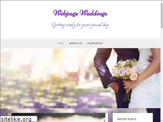 webpageweddings.com