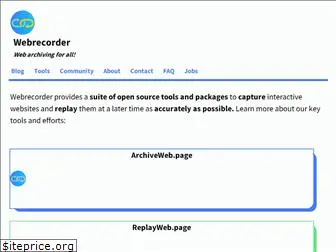 webrecorder.net