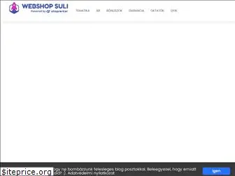 webshop-suli.hu