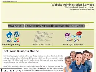 websiteadministrator.com.au