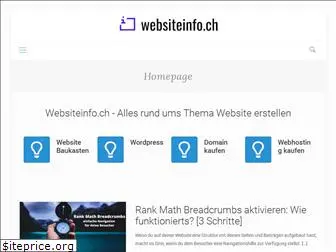 websiteinfo.ch