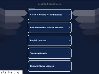 websites4beginners.com