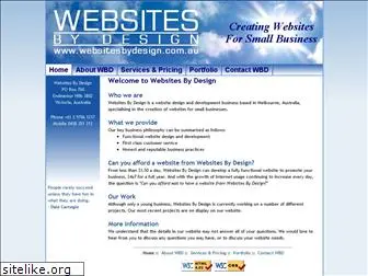 websitesbydesign.com.au