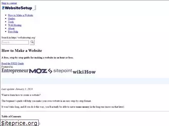 websitesetup.org