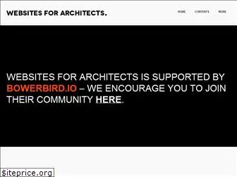 websitesforarchitects.org