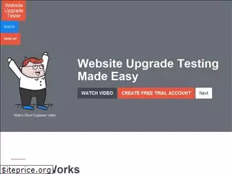 websiteupgradetester.com